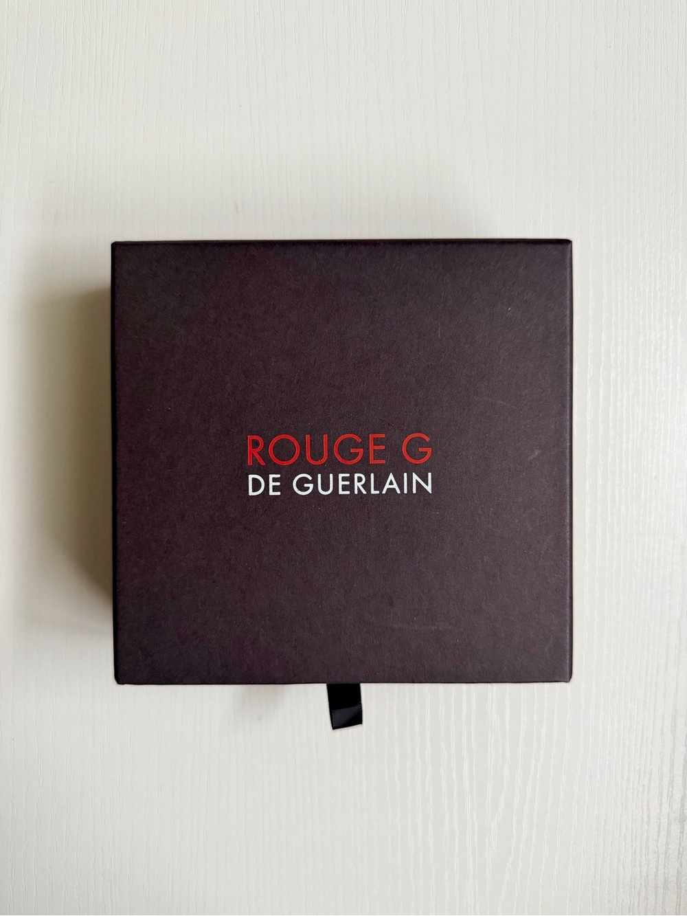 Rouge G Guerlain lipstick box